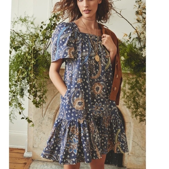 Cara Cara Janie Batik-Print Cotton Dress - Picture 2 of 11